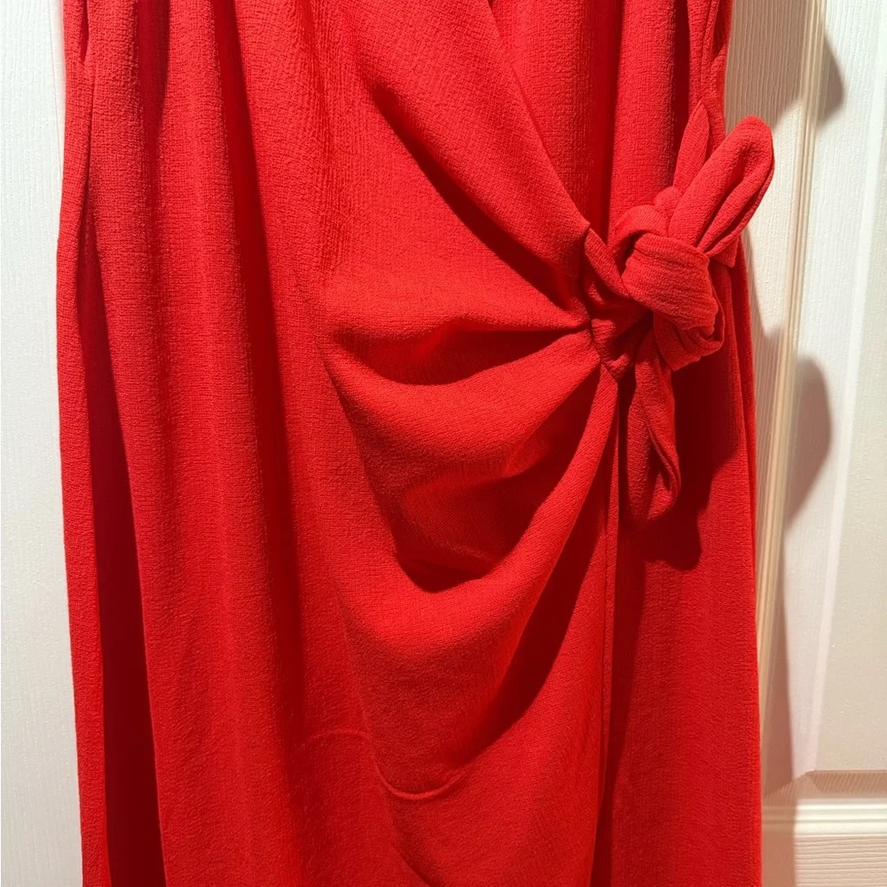 H&M Vibrant Red Backless Dress - Picture 3 of 7
